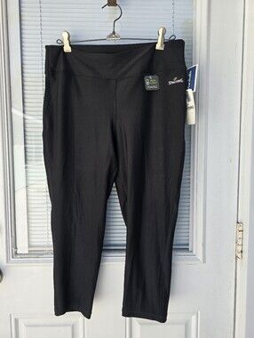 Spalding Black Performance Capri Leggings
